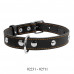 CoLLar Studded Leather Collar (Black)