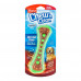 Hartz Chew n Clean Dental Duo Toy for Dogs Bone Teeth Cleaning with Treat and Bacon Flavor