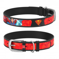 Collar Waudog Design Dog Collar Superman black