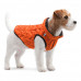 Collar Airy Vest Uni Reversible Dog Jacket (Orange / Black)