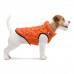 Collar Airy Vest Uni Reversible Dog Jacket (Orange / Black)