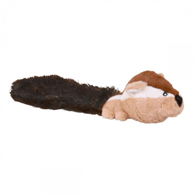 Trixie 35986 Chipmunk plush toy with squeaker for dogs