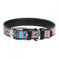 CoLLar Waudog Leather Dog Collar (Black)