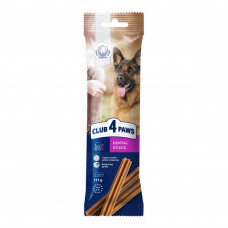 Club 4 Paws Premium Dental Sticks Лакомства для собак крупных пород жевательные палочки