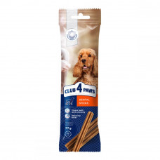 Club 4 Paws Premium Dental Sticks Лакомства для собак средних пород жевательные палочки