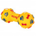 Vinyl toy for dogs Trixie Studded dumbbell with squeaker