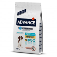 Advance Puppy Sensitive Сухой корм для щенков с лососем и рисом