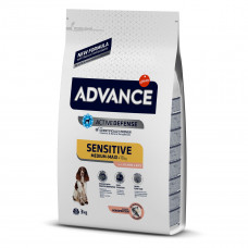 Advance Medium-Maxi Sensitive Dry food for medium to large breed dogs with salmon and rice