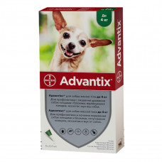 Advantix (Адвантикс) вес меньше 4 кг