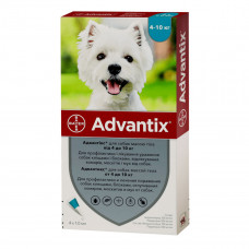 Advantix (Advantiks) weight 4-10 kg