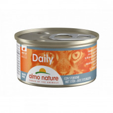 Almo Nature Daily Mousse Canned Food for Cats Sturgeon Mousse