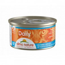 Almo Nature Daily Mousse Canned Food for Cats Tuna and Cod Mousse