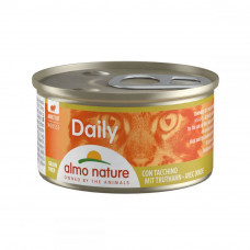 Almo Nature Daily Mousse Canned Cat Food Turkey Mousse