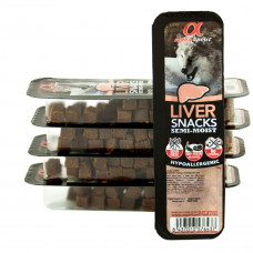 Alpha Spirit Snacks Semi-Moist Dog Treats with Liver