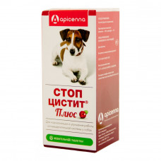 Apicenna STOP CYSTITIS PLUS Tablets for the genitourinary system of dogs