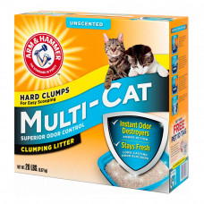 Arm & Hammer Multi Сat Unscented Комкующийся наполнитель без аромата