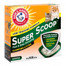 Arm & Hammer Super Scoop Комкующийся наполнитель ароматизированный