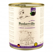 Baskerville Super Premium Puppy Консервы для щенков с ягненком и смородиной