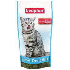 Beaphar Cat-A-Dent Bits Хрустящие подушечки для чистки зубов