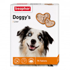 Beaphar Doggys Liver Витамины в виде лакомства с печенью для собак