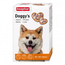 Beaphar Doggys Mix (Taurin+Protein+Biotin+Liver) Витамины в виде лакомства для собак