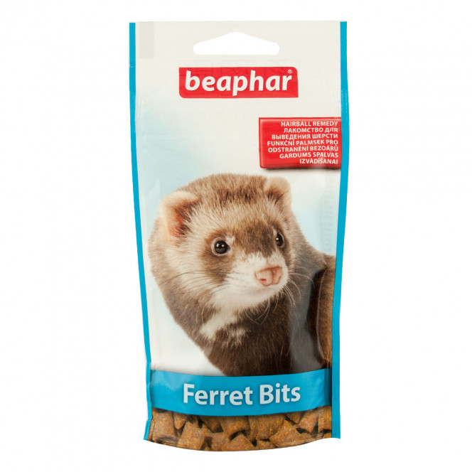 Beaphar Ferret Bits Лакомство для хорьков с мальт пастой