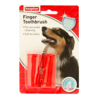 Beaphar Finger Toothbrush Dog Fingertip Toothbrush (2 pcs)