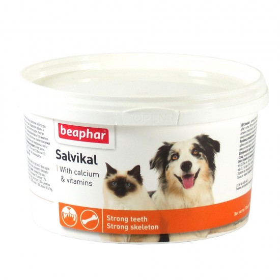 Beaphar Salvikal Feed additive for teeth and bones of dogs and cats