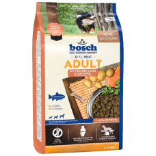 Bosch Adult Mit Frischem Lachs & Kartoffel Сухой корм для взрослых собак с лососем и картофелем