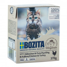 Bozita (Бозита) Feline Кусочки в соусе с курицей и индейкой