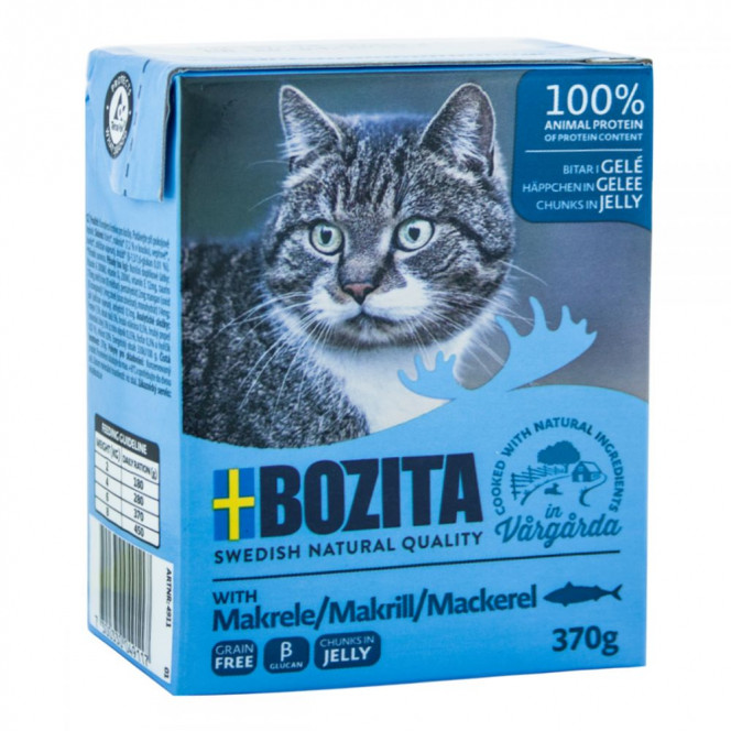 Bozita (Bozita) Feline Makrele Pieces of mackerel in jelly