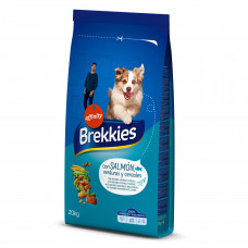 Brekkies Dog with Salmon Dry dog ​​food with salmon and vegetables