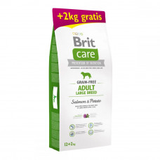 Brit Care Adult Large Breed Salmon & Potate Беззерновой корм для собак крупных пород с лососем и картофелем