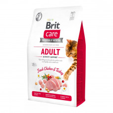 Brit Care Cat Grain-Free Adult Activity Support Беззерновой гипоаллергенный сухой корм для кошек с высоким уровнем активности