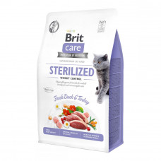 Brit Care Cat Grain-Free Sterilized and Weight Control Беззерновой гипоаллергенный сухой корм для стерилизованных кошек