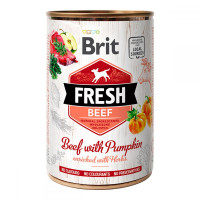 Brit Fresh Beef with Pumpkin Canned Dogs with Beef and Pumpkin