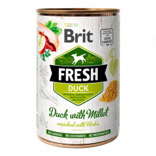 Brit Fresh Duck with Millet Canned Dog Food with Duck and Millet