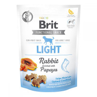 Brit Care Dog Functional Snack Light Rabbit & Papaya Dog Treats with Rabbit and Papaya