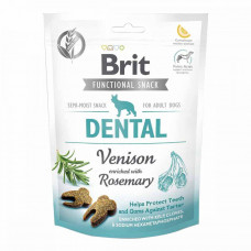 Brit Care Dog Functional Snack Dental Venison Dog Treat with Game and Rosemary