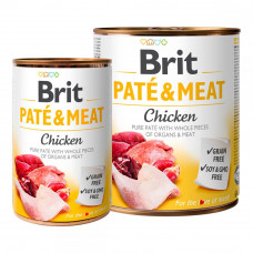 Brit Pete & Meat Chicken Canned Dogs with Chicken