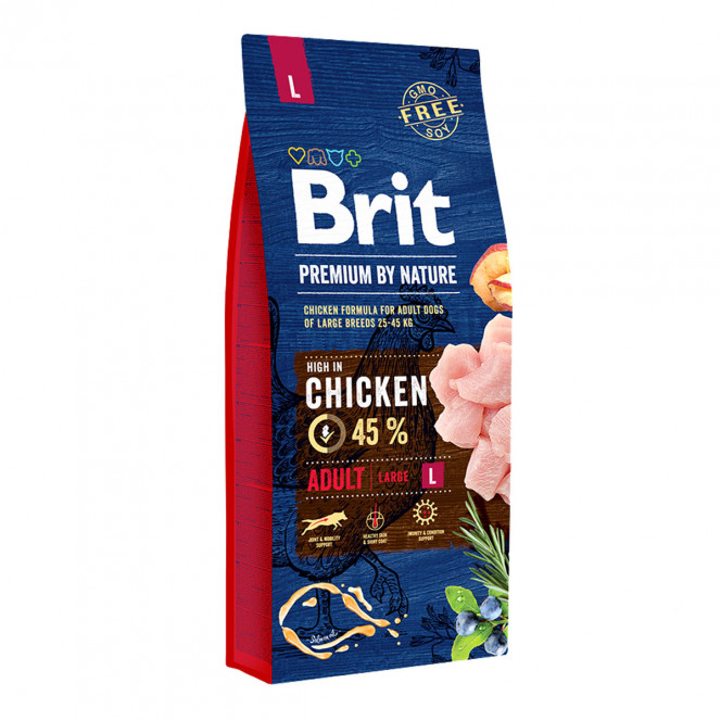 Brit Premium Adult Large Chicken Dry food for dogs of large breeds with chicken