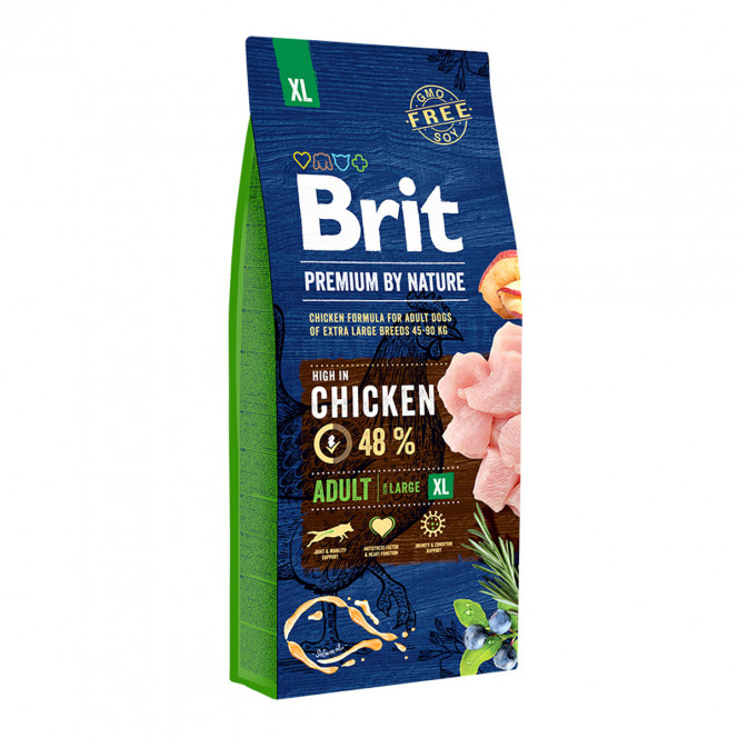 Brit Premium Adult XL Chicken Dry food for adult giant breed dogs