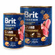 Brit Premium Lamb with Buckwheat Canned Dog Food with Lamb and Buckwheat