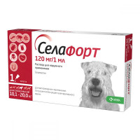 Selafort Selafort Spot-on drops for dogs from 10.1 to 20 kg