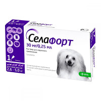 Selafort Selafort Spot-on drops for dogs from 2.6 to 5 kg