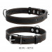 CoLLar Leather collar without decorations (black)