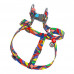 CoLLar Waudog Nylon Nylon Dog Harness (Stained Glass)