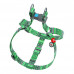 CoLLar Waudog Nylon Nylon Dog Harness (Ethno Green)