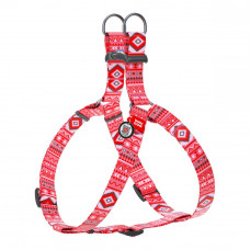 CoLLar Waudog Nylon Nylon Dog Harness (Ethno Red)