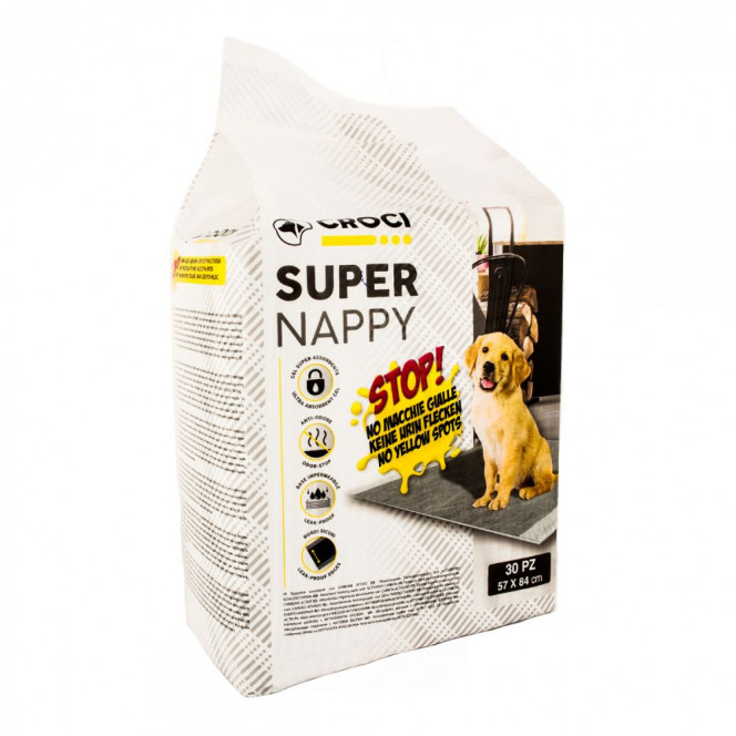 Croci Super Nappy Activated Charcoal Diaper for Puppies and Dogs